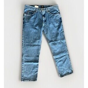 Lee Jeans Regular Fit Straight Leg Mens Size 36x30 Blue NWT